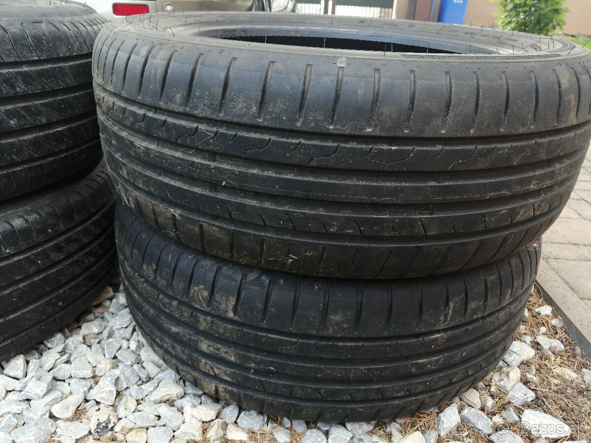 Predám letné pneumatiky 205/55 R17 - 2