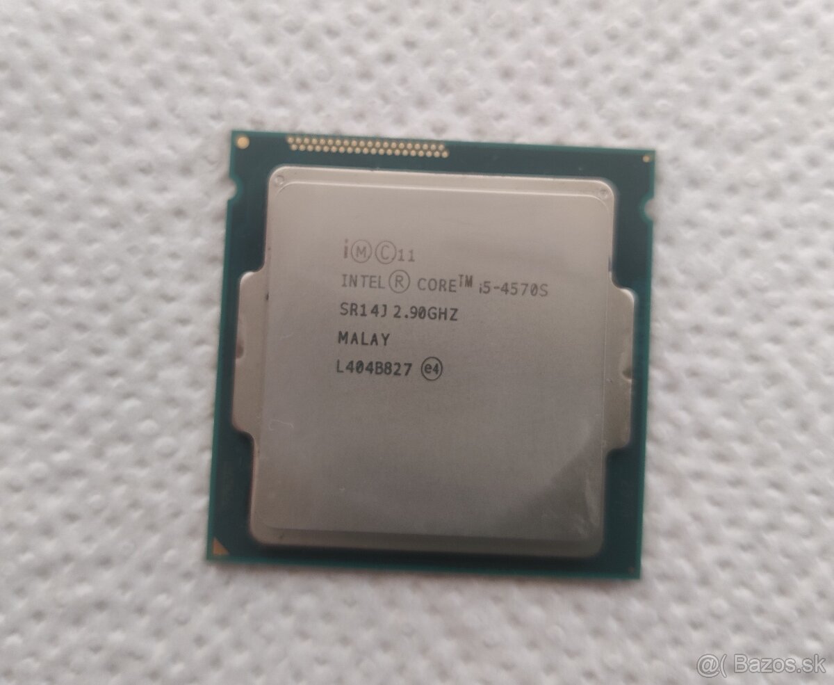 Predám intel core i5 4570S (max. boost 3.6GHz) - 2