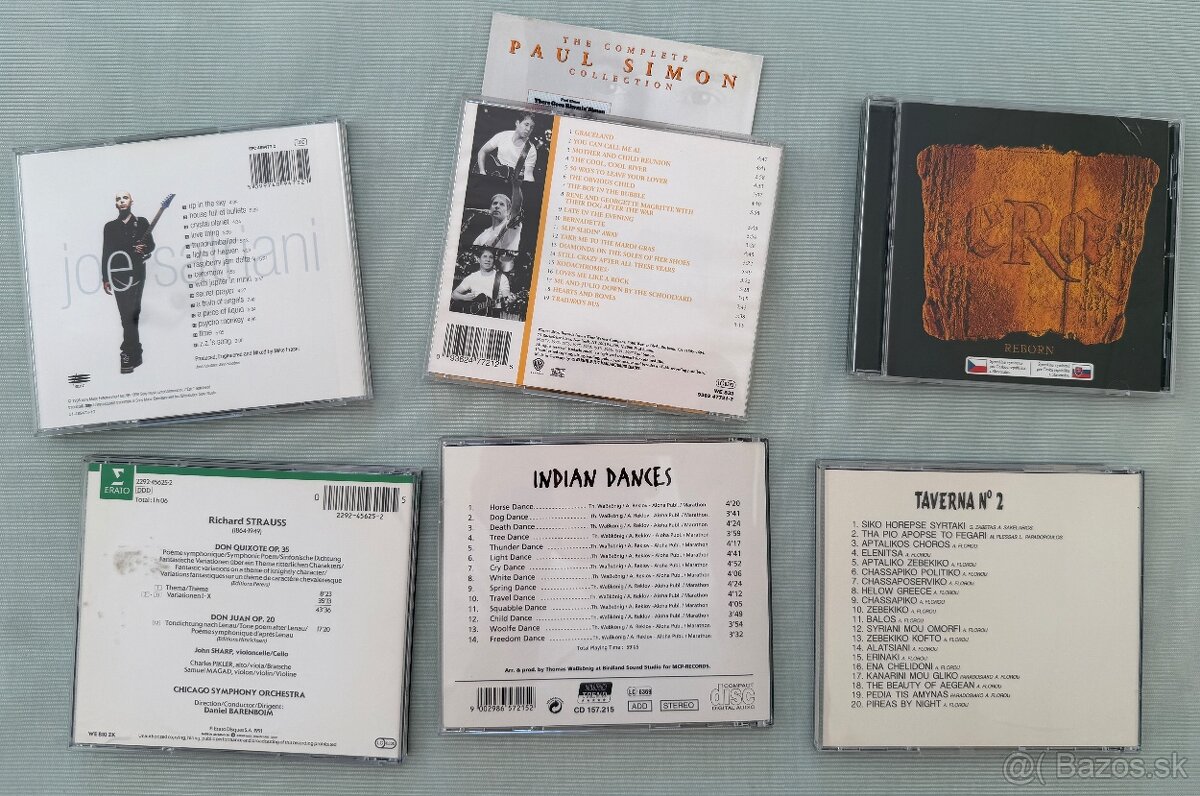 Cdčka Era, Paul Simon,Indian Dances Strauss - 2