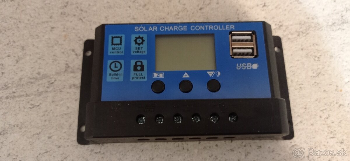 PWM 12/24V. Solarny regulátor - 2