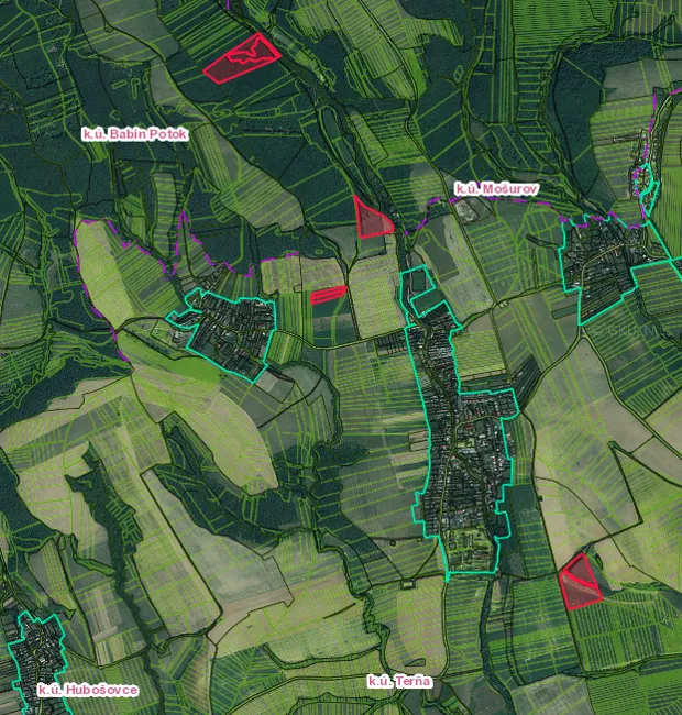Terňa – 5.100 m2 ORNÁ PÔDA a LES - 2