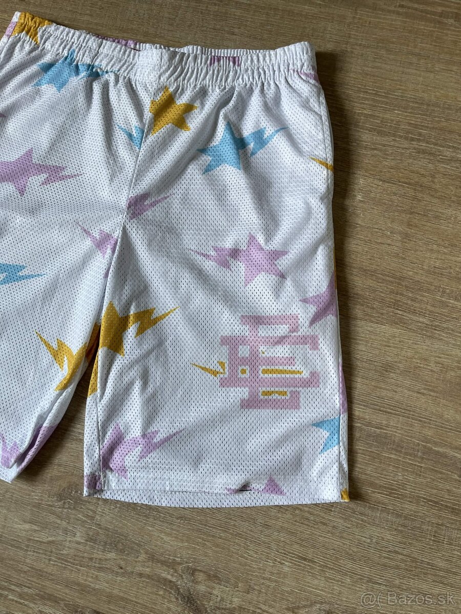 Eric Emanuel x BAPE Biele Kraťasy - 2