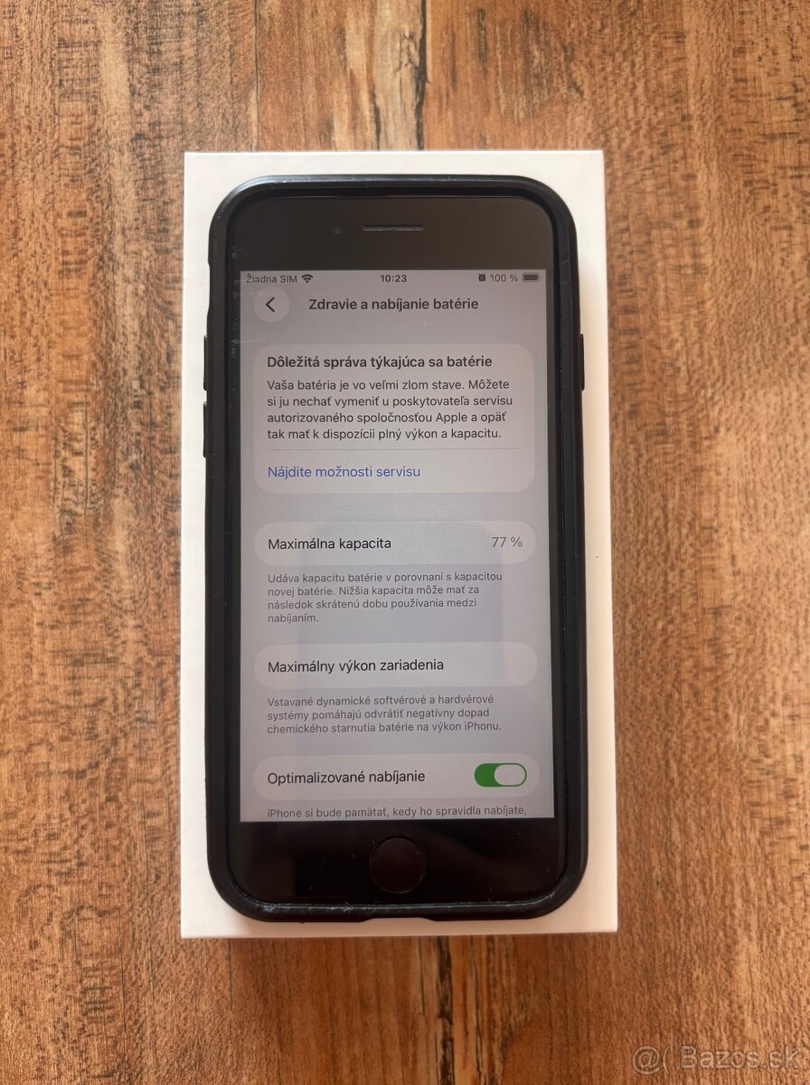 Iphone SE 2022 128GB čierny - 2