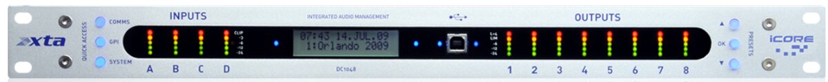 Predám High-End DSP XTA DC1048 (4xIn/8xOut) + BONUS - 2