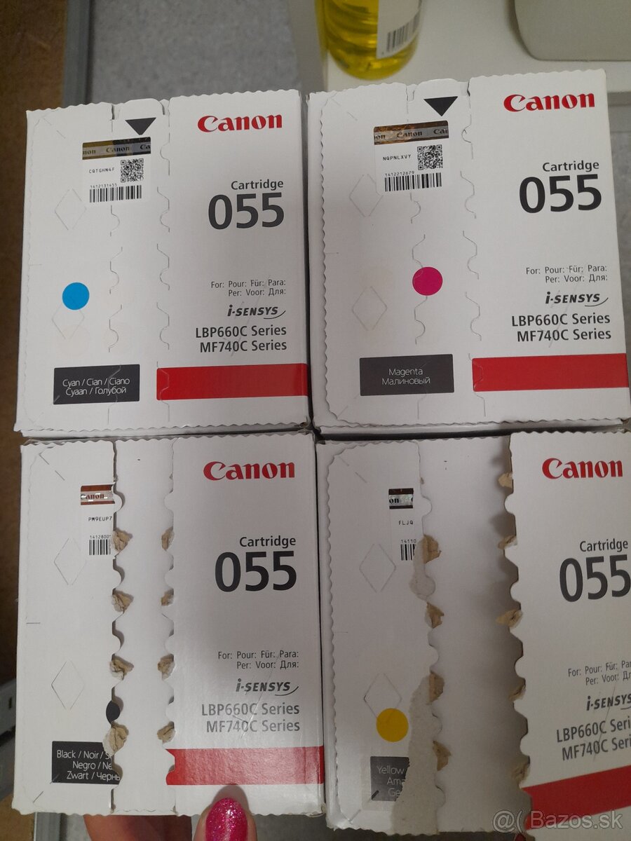 Tonery do Canon original - 2