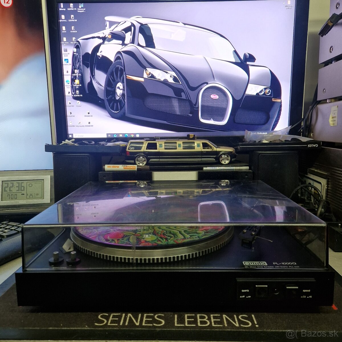 EUMIG PL-1000Q...Quartz Direct Drive , Stroboscope ... - 2