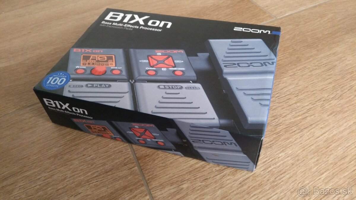 Predám modelovací zosilňovač - multiefekt Zoom B1Xon - 2