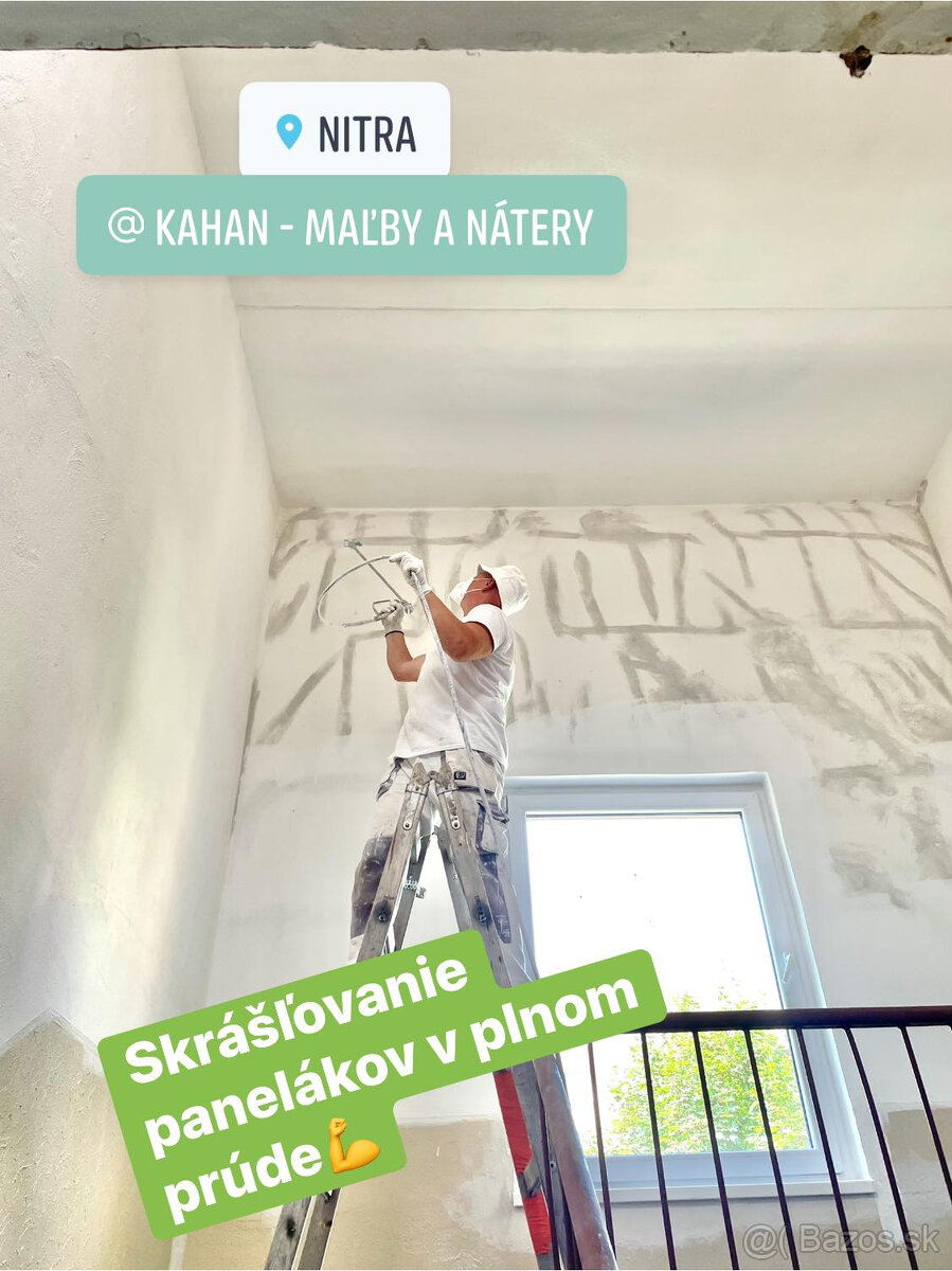 Maliarske a natieračské práce – top kvalita,profesionalita - 2