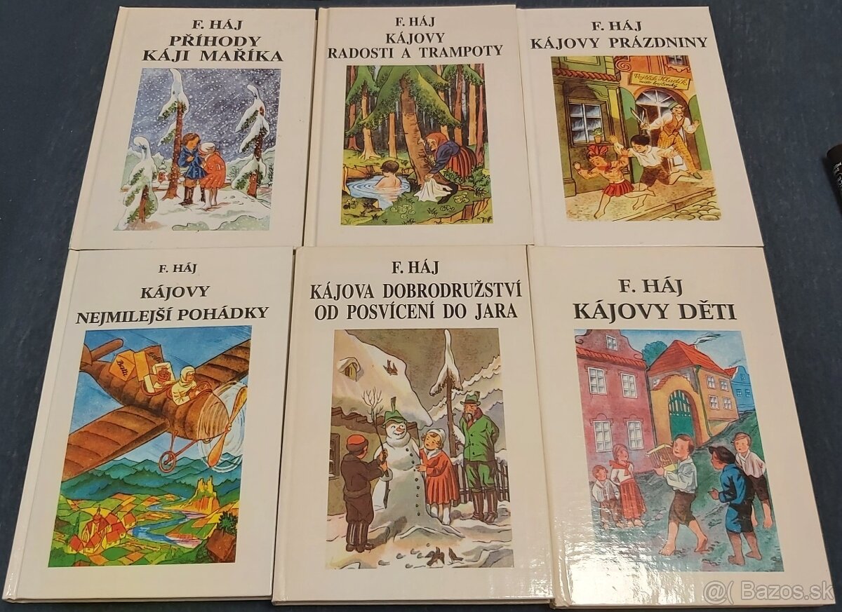 F.HÁJ - KÁJA MAŘÍK a iné knihy pre deti a mládež - 2
