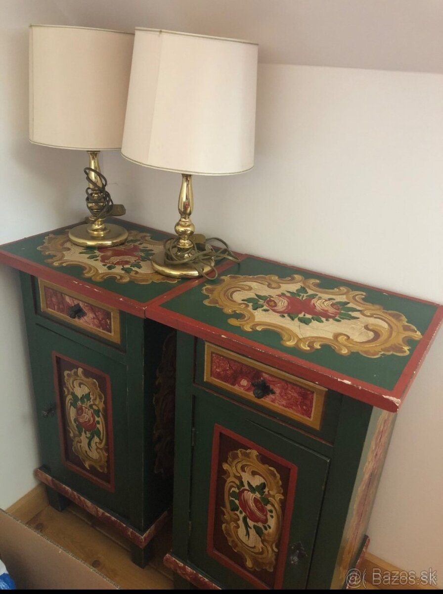 Starožitný maľovaný nábytok - 2