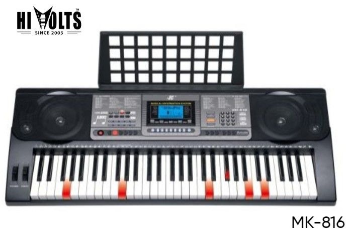 nové podsvietené klávesy dynamika, vyučbové systémy MK-816 - 2