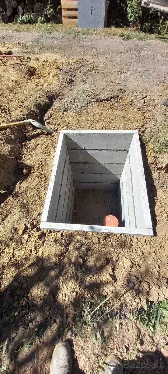 Vodomerná šachta formy - 2