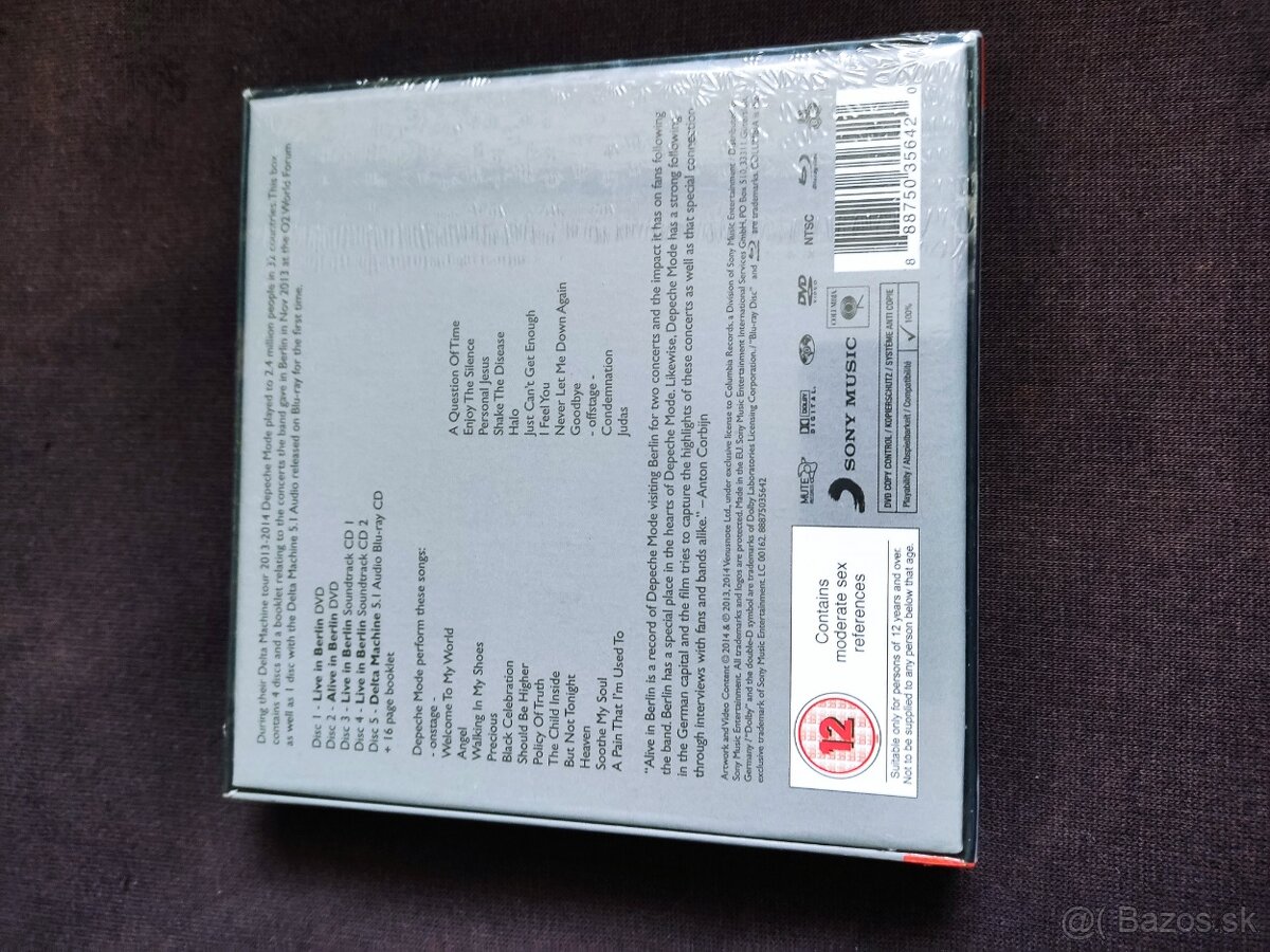 Predám Depeche mode live in Berlin - 2