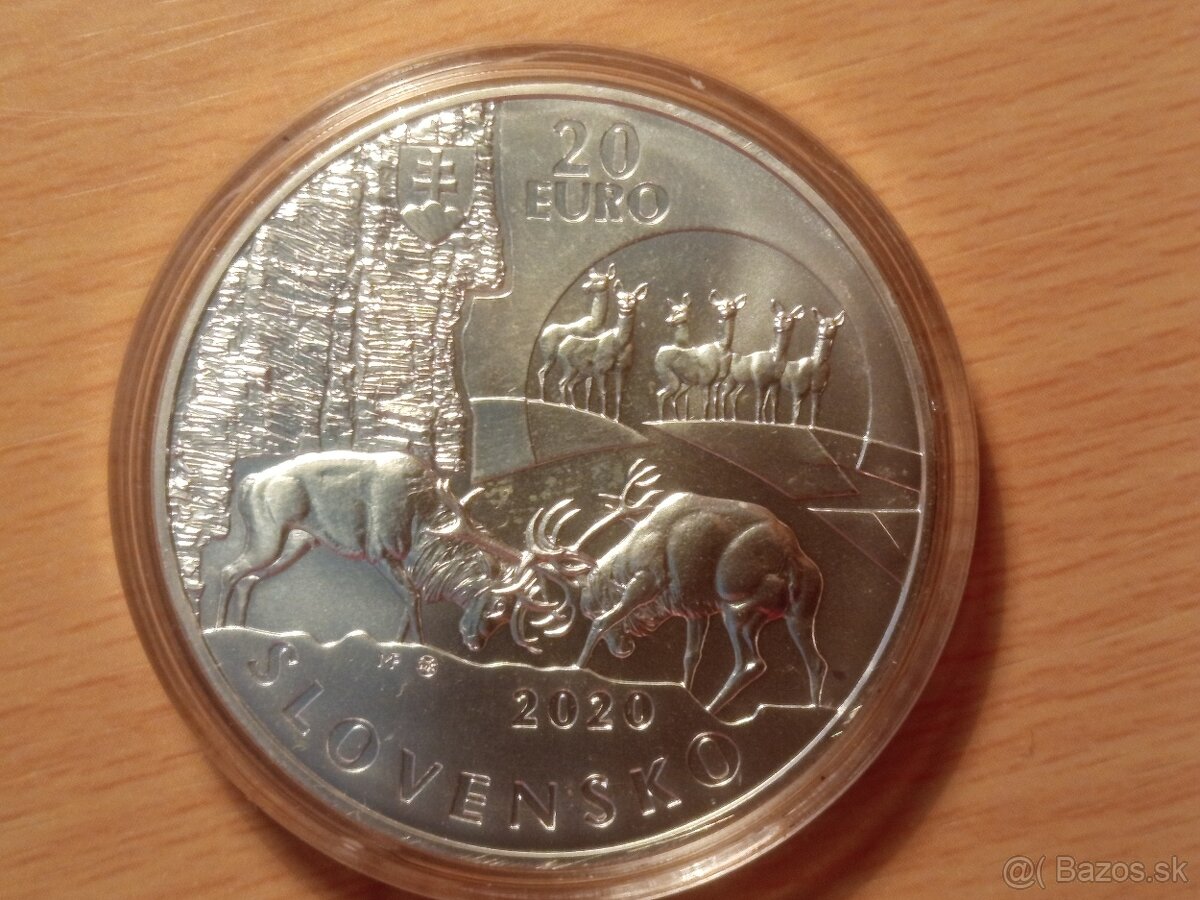 Poľana 20€ 2020 BK – Investičné striebro - 2