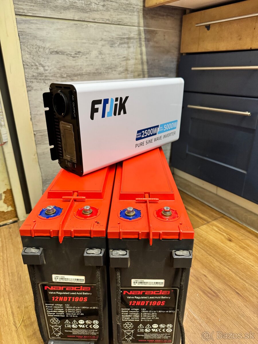 off-grid systém 24 V - 2