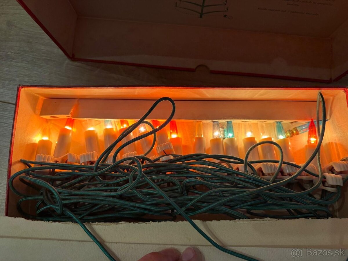 Retro vianočné sviečky - 2