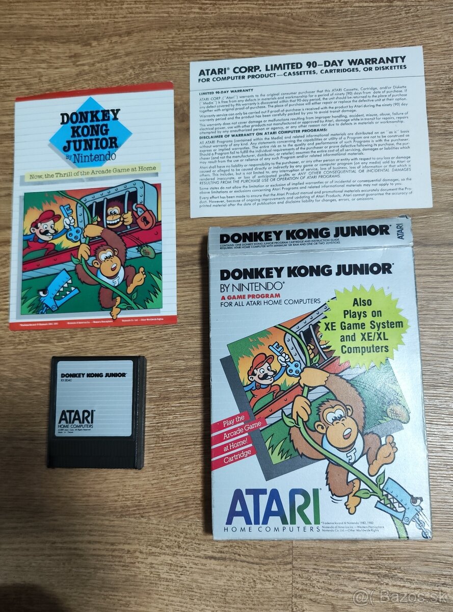 Donkey Kong Junior Atari kazeta - 2