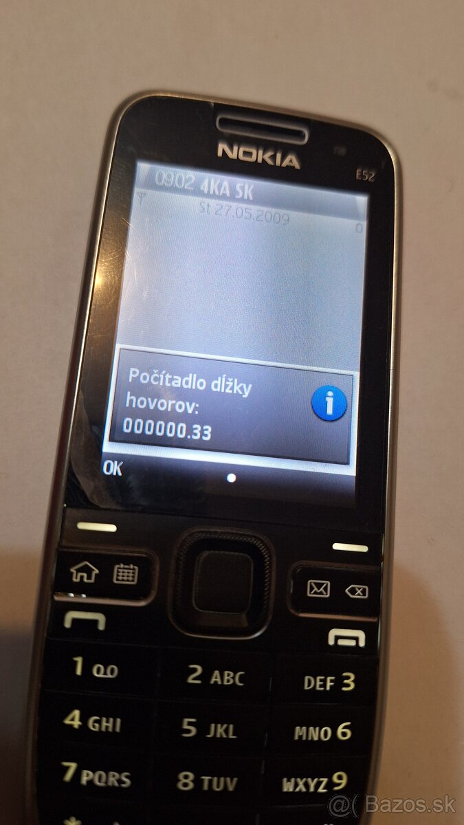Nokia E52 top stav ako nová,čierna - 2
