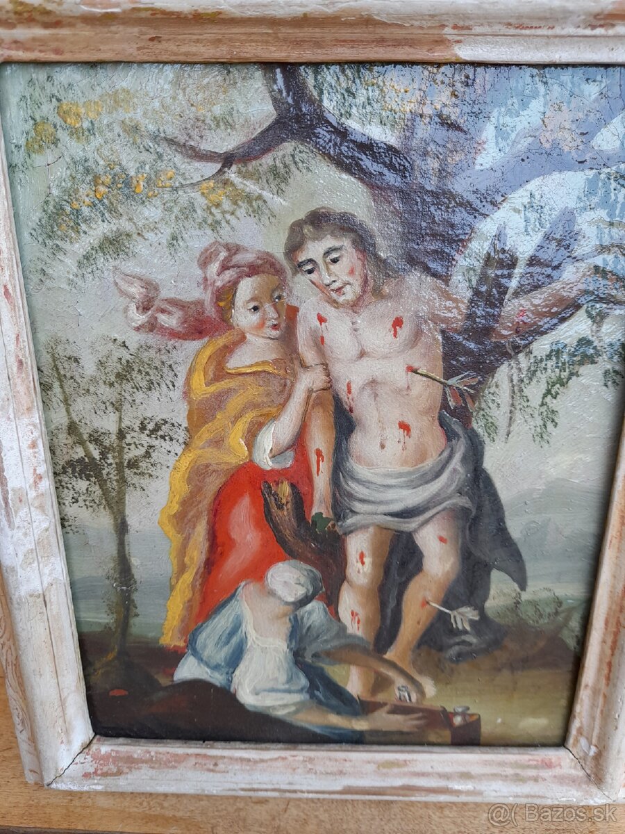 Maľovaný obraz na platno - 2