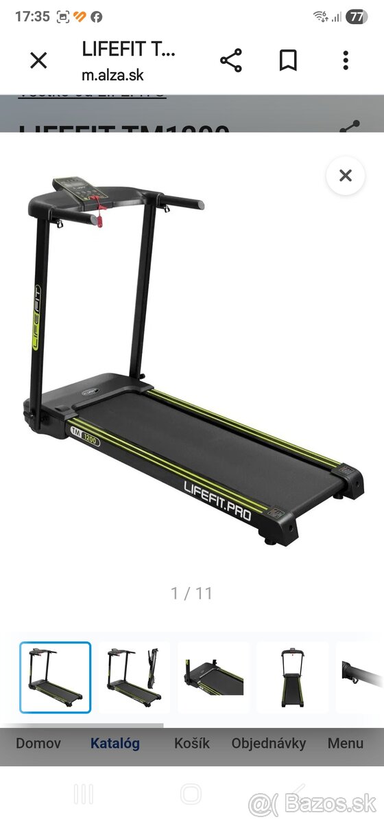 Bežiaci pás LifeFit TM 1200 - 2