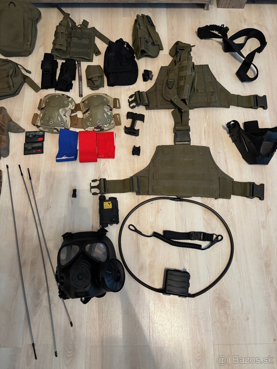 Airsoft výbava (všehodruh) - 2