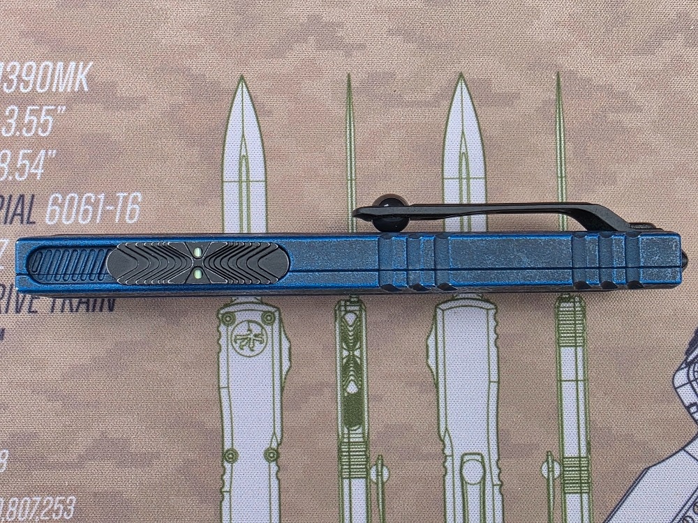 Microtech Luminary ZBP Weathered Blue - 2