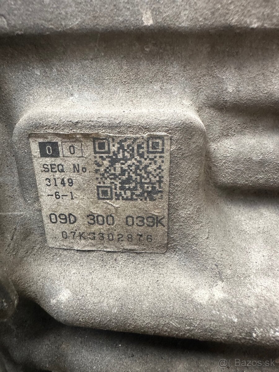 Predám kompletnú automatickú prevodovku Touareg,Q7 - 2