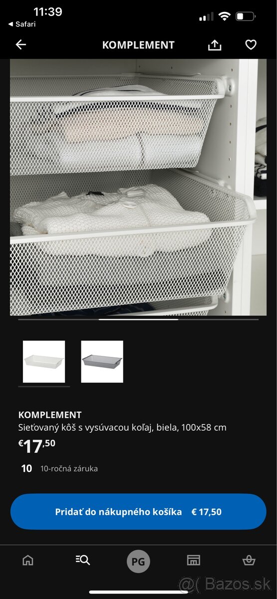 Komplement pax 100cm - 2