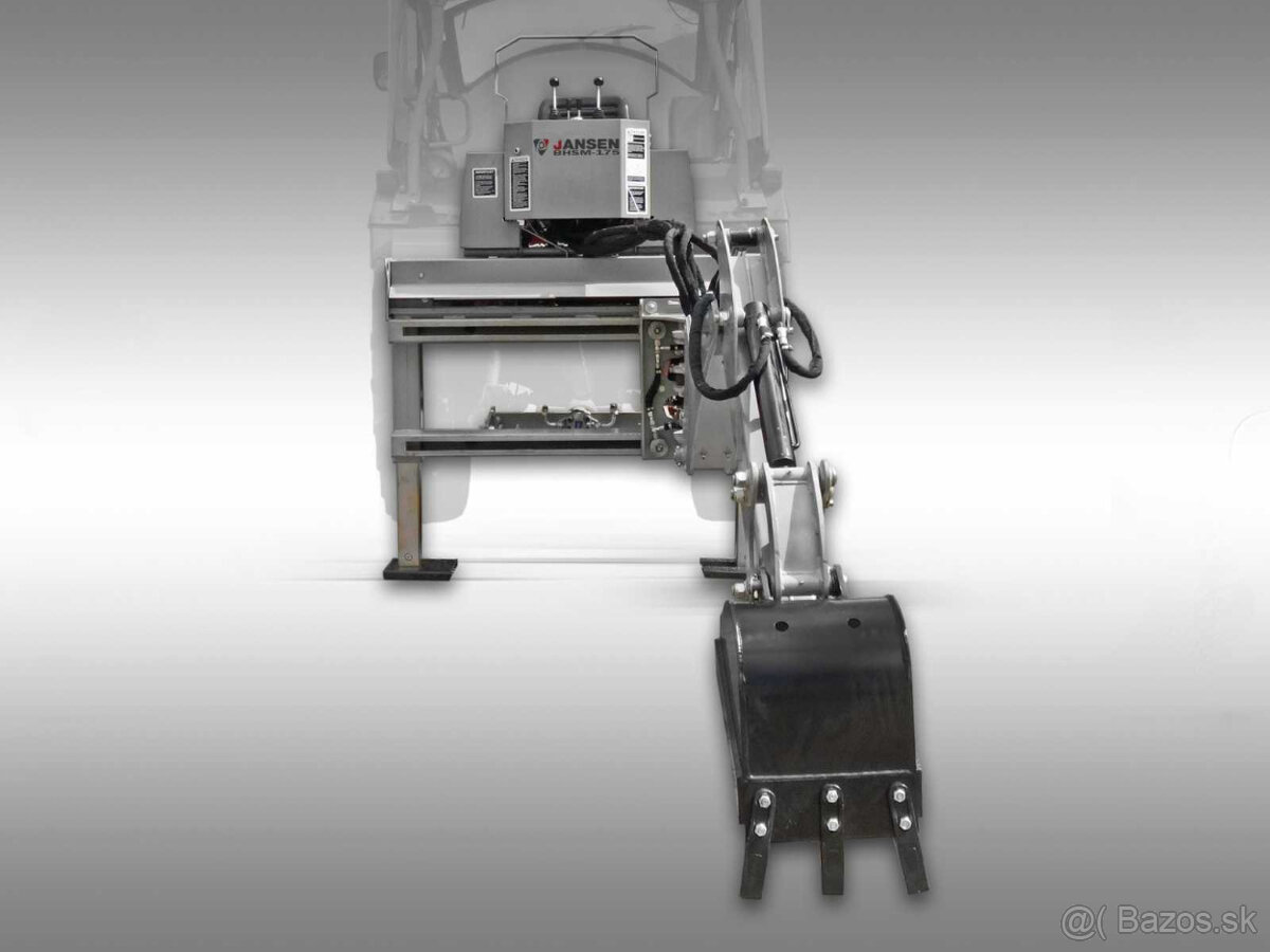 Predám podkop za traktor Jansen BHSM-175, lyžica 300 mm - 2