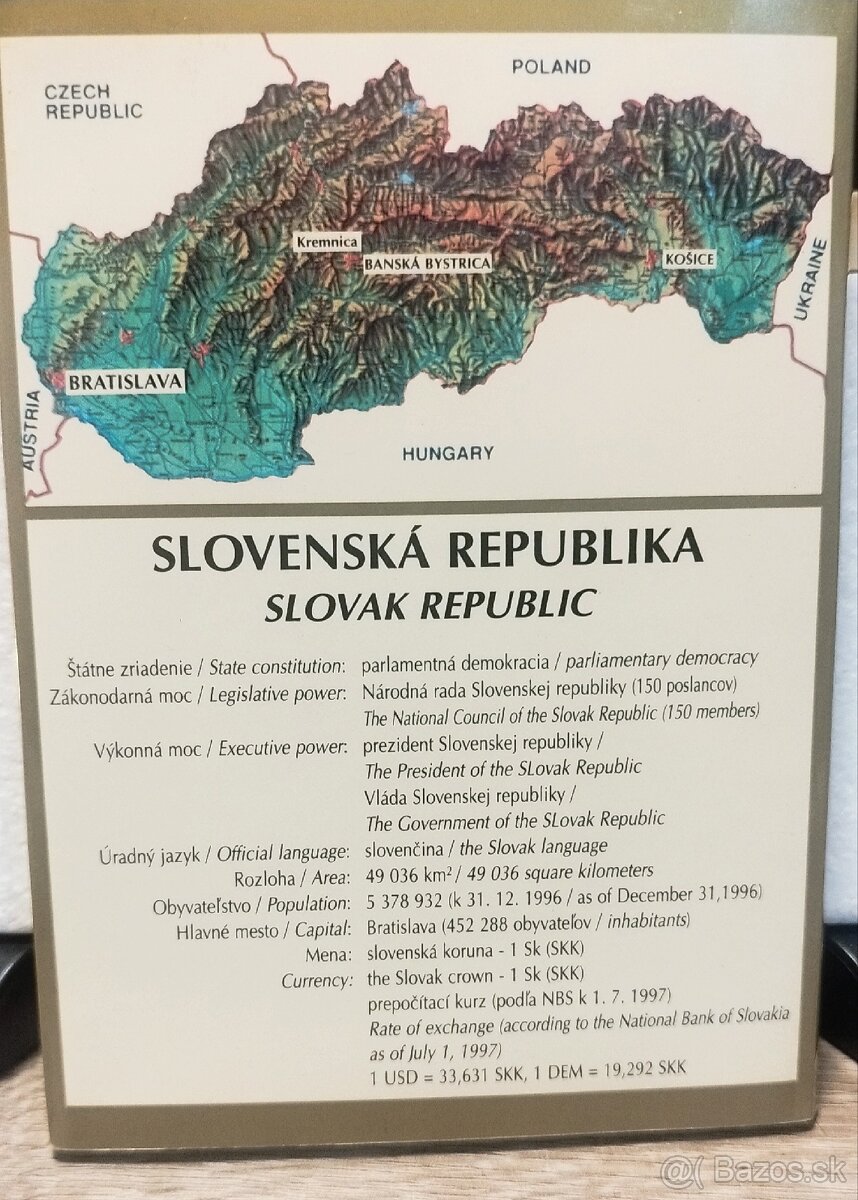 Mince - sady SR, ČSSR - 2