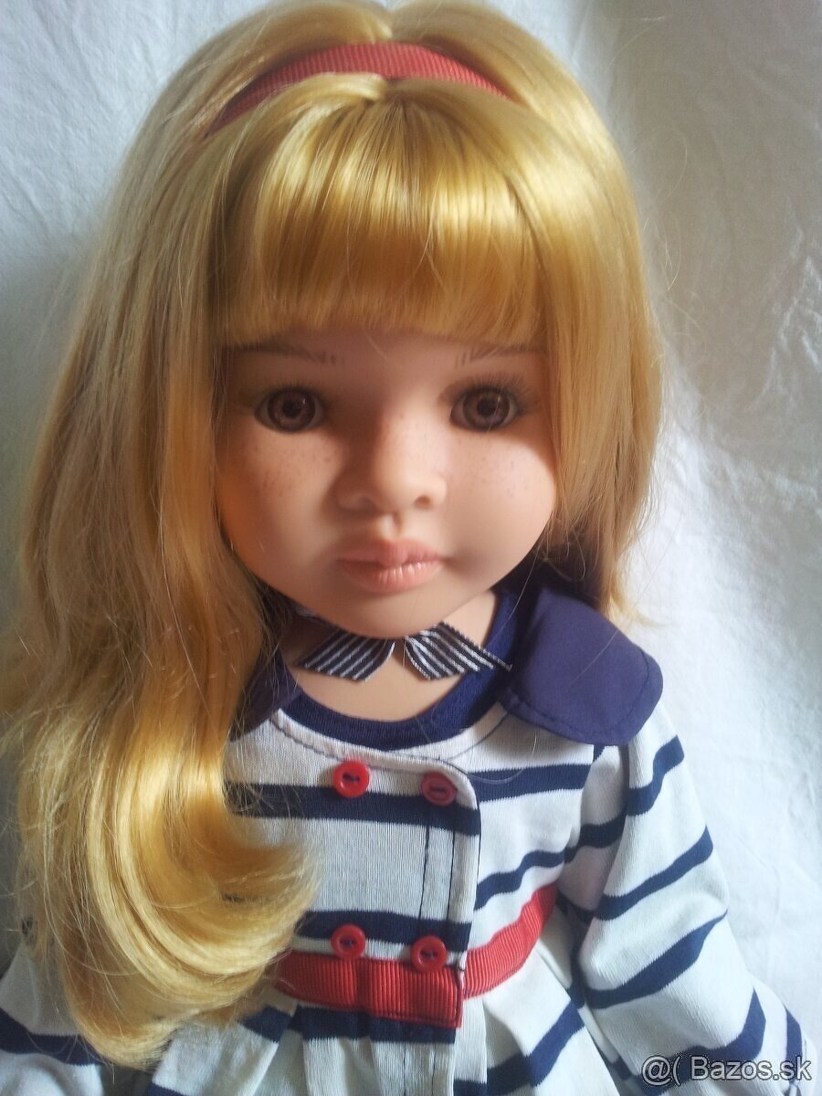 Kĺbová realistická bábika v obojstrannom kabáte - 2