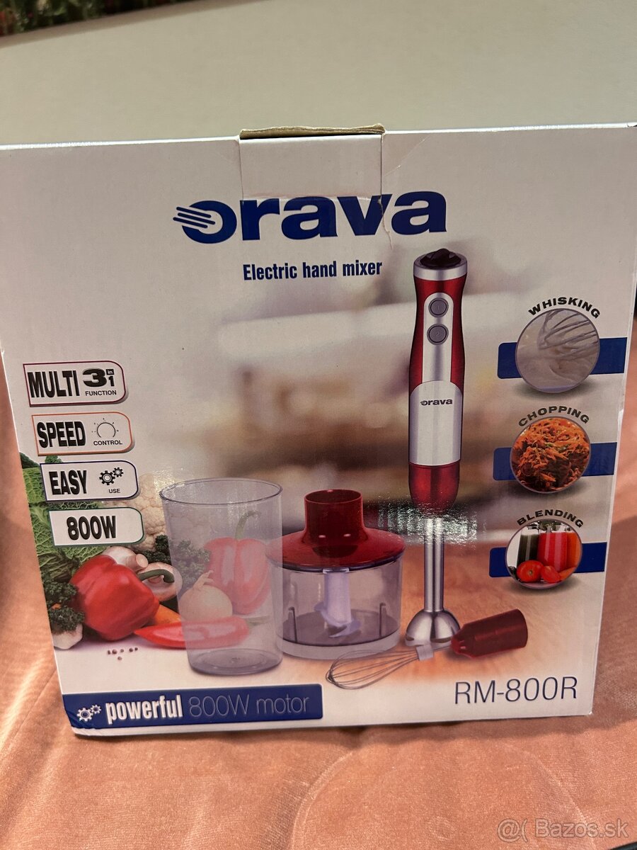 NOVÝ - Ručný elektrický mixer v originál baleni - 2