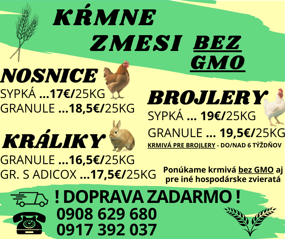 Kŕmne zmesky - 2