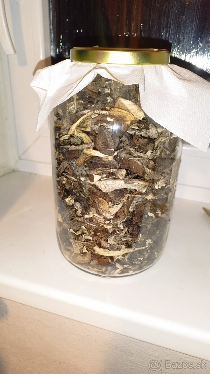 Sušené hríby 3,5l fľaša - 2