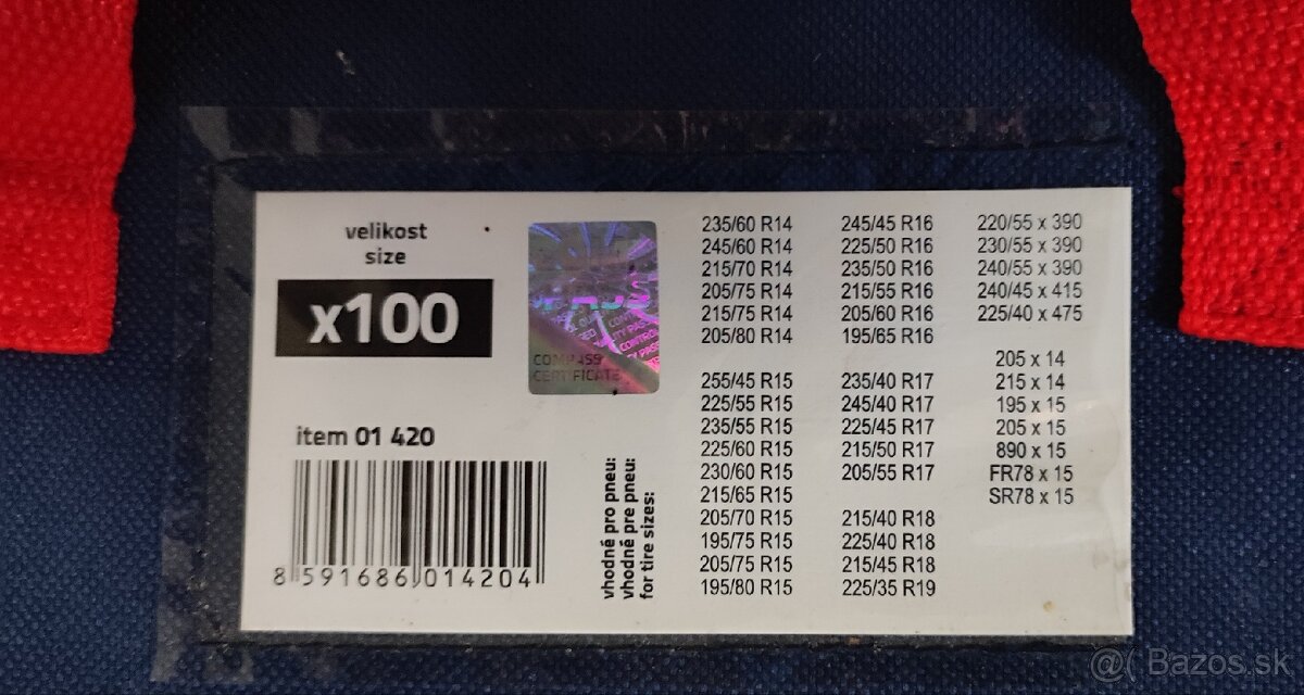 Nepoužité snežné reťaze - 2