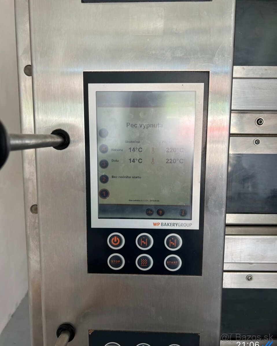 Pec pekárenska elektricka Matador MD 12 - 2