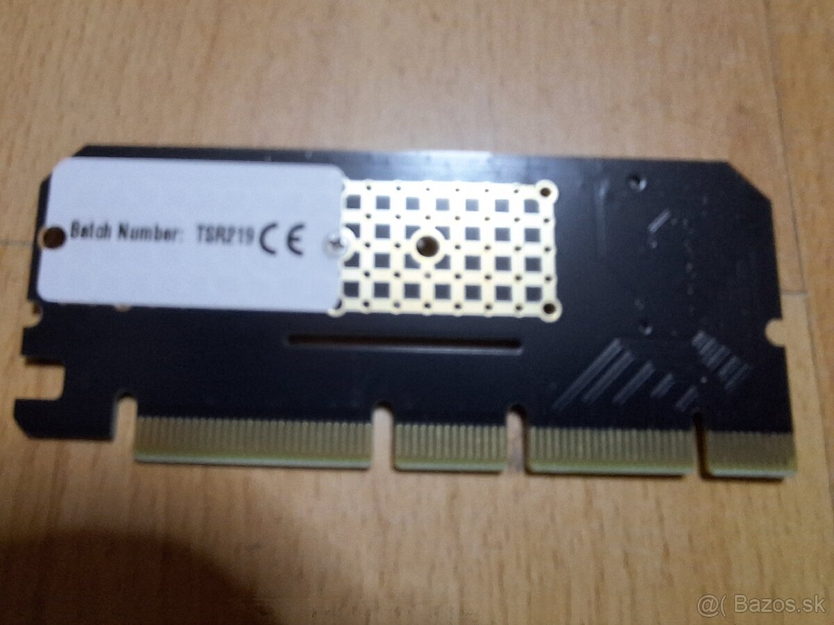 NVMe redukcia do pcie portu. - 2