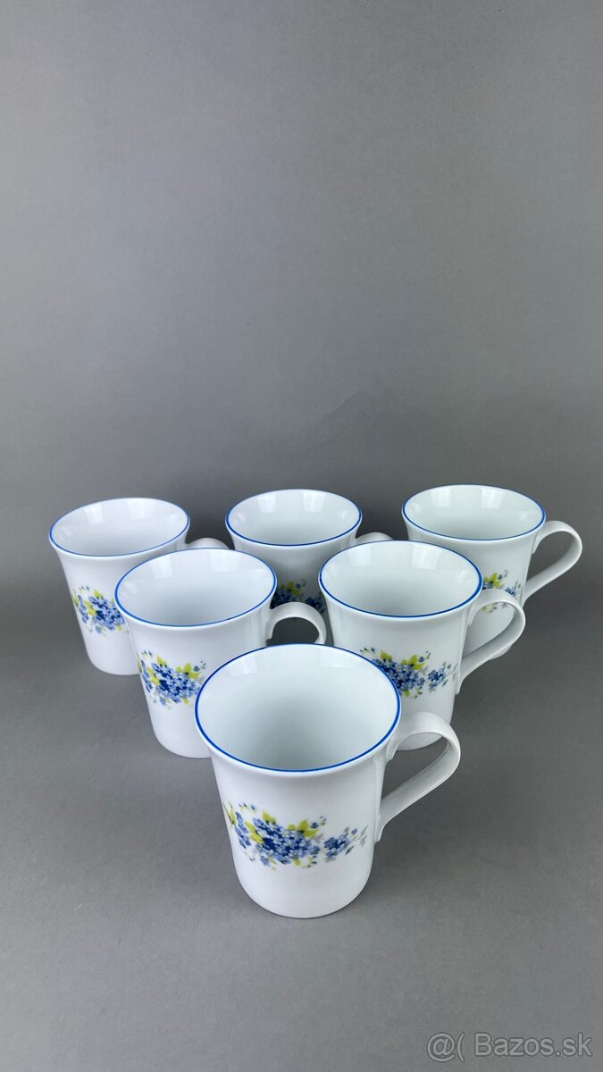 Hrnčeky nezábudky, sada hrnčekov - 2