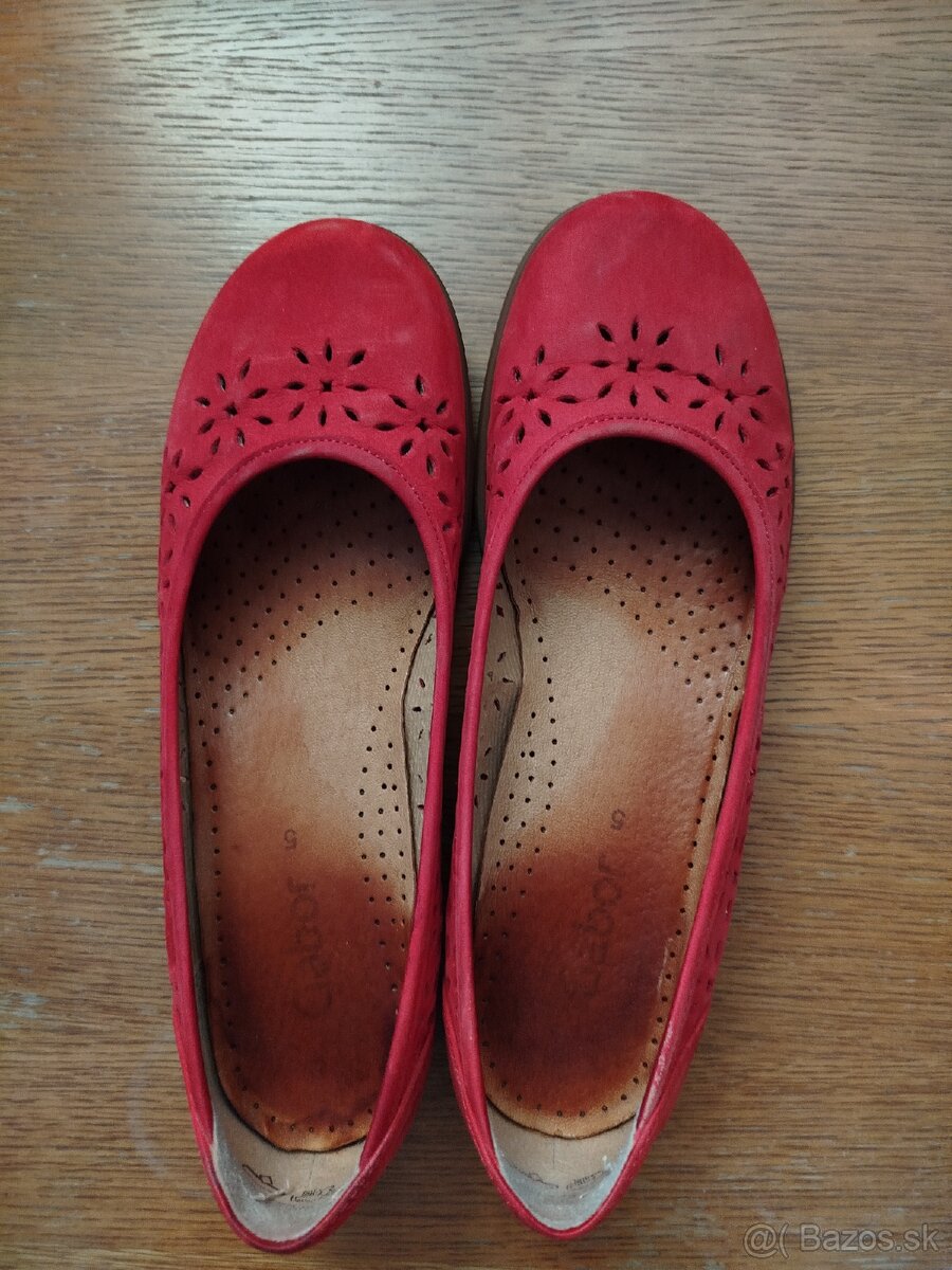 Kožené topánky Gábor (veľkosť 38) - 2