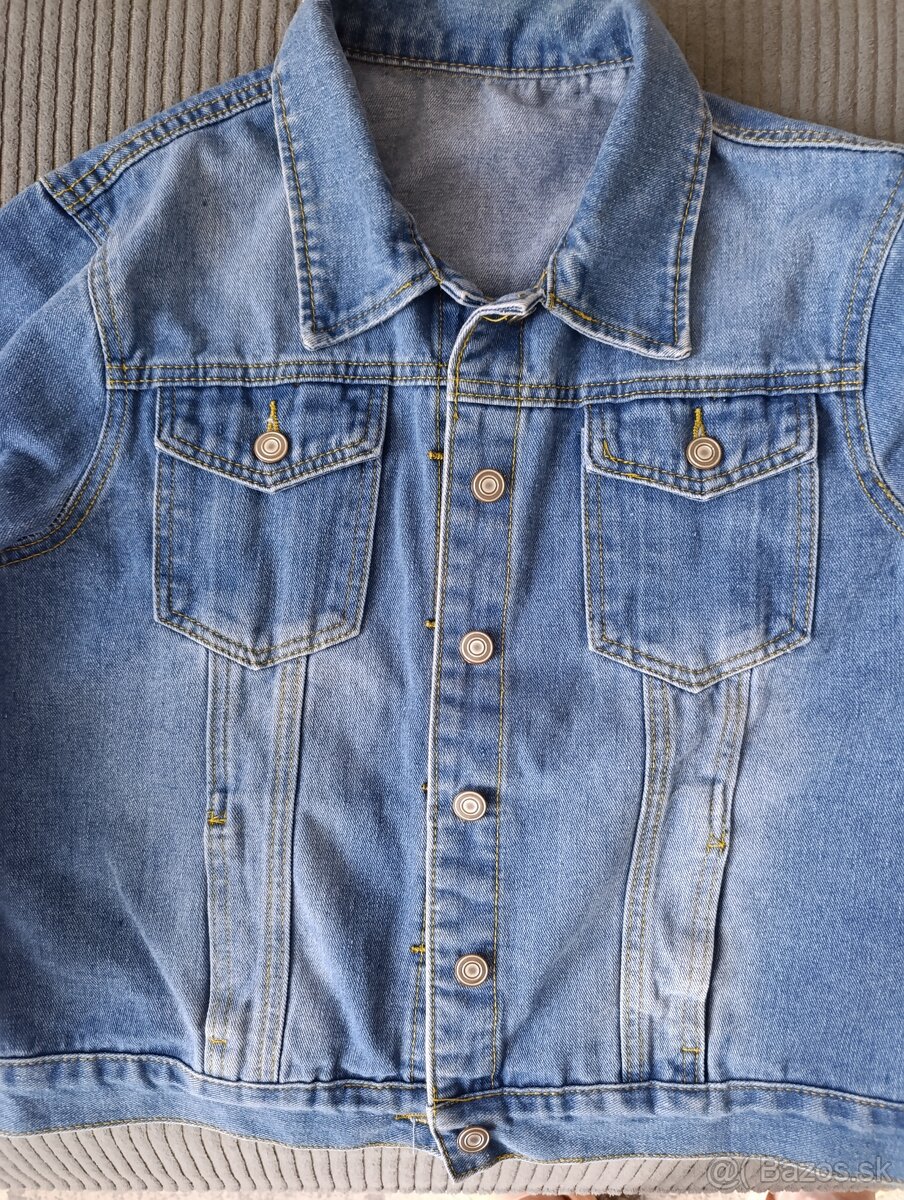 Nová dámska riflová bunda - 2