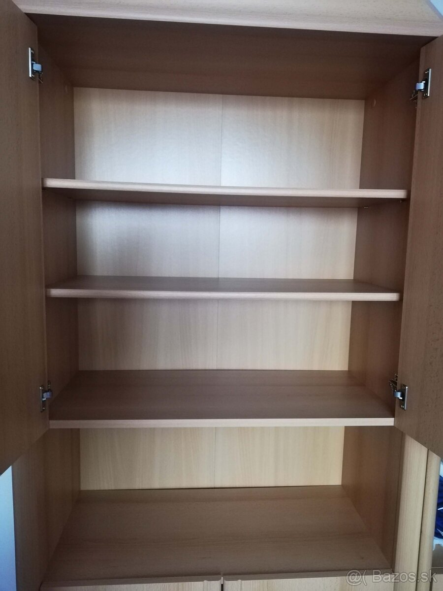 Poličkové skrine 2 kusy - 2