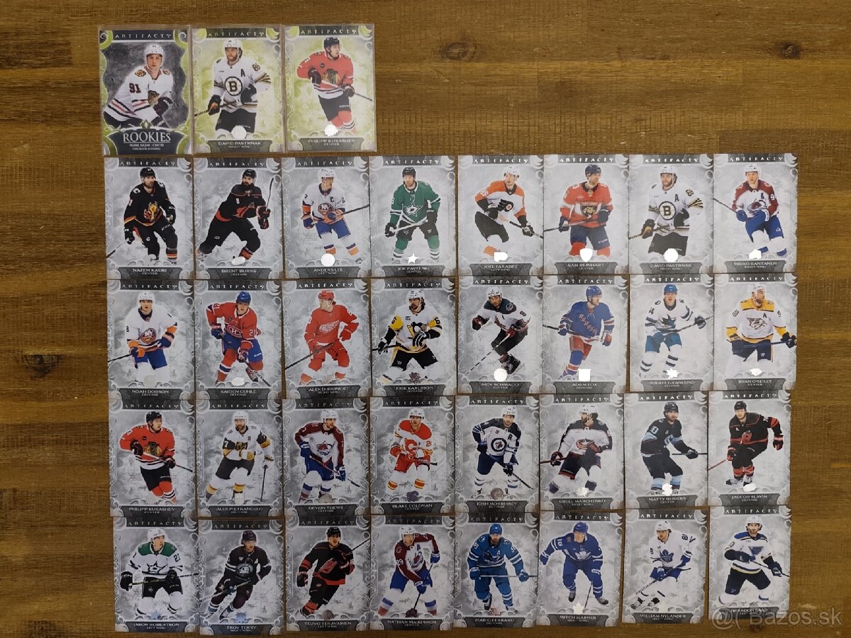 Hokejové kartičky Artifacts 2024/25 - 2