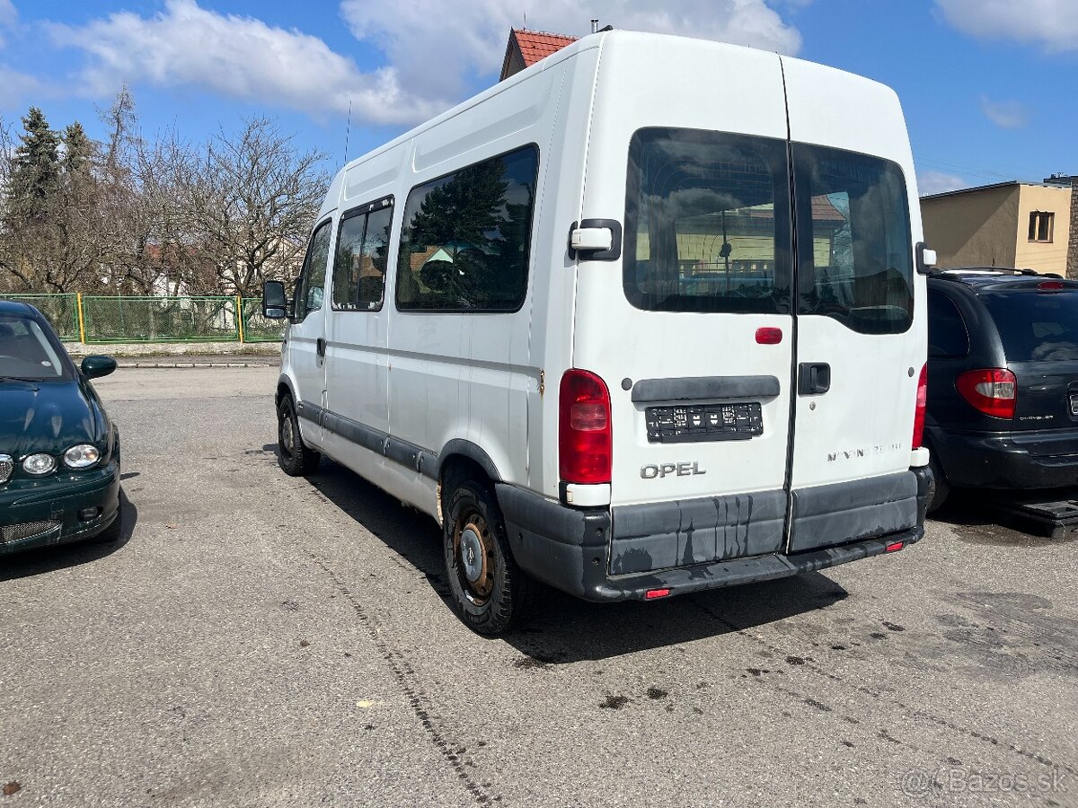 Opel Movano 2.5dTi bus 9 miest - 2