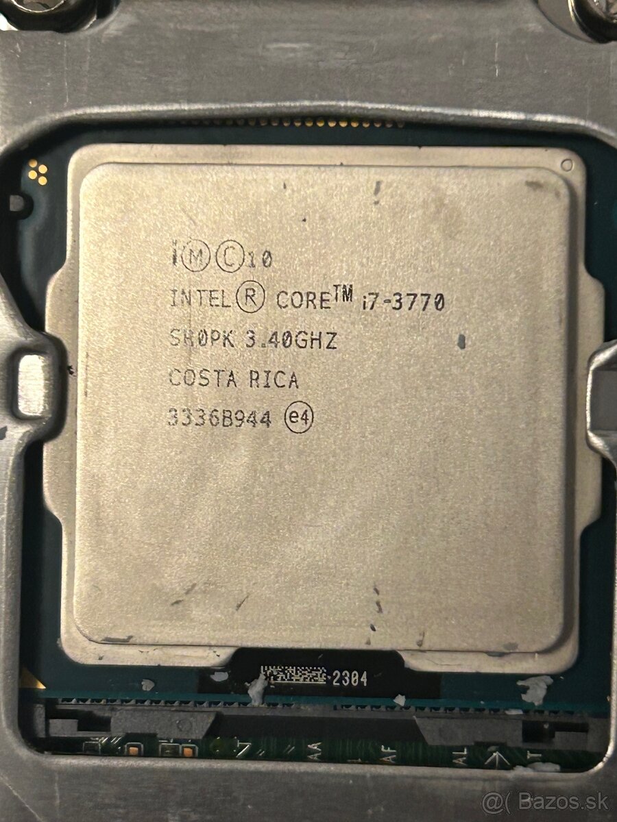 Základná doska s procesorom i7-3770 - 2