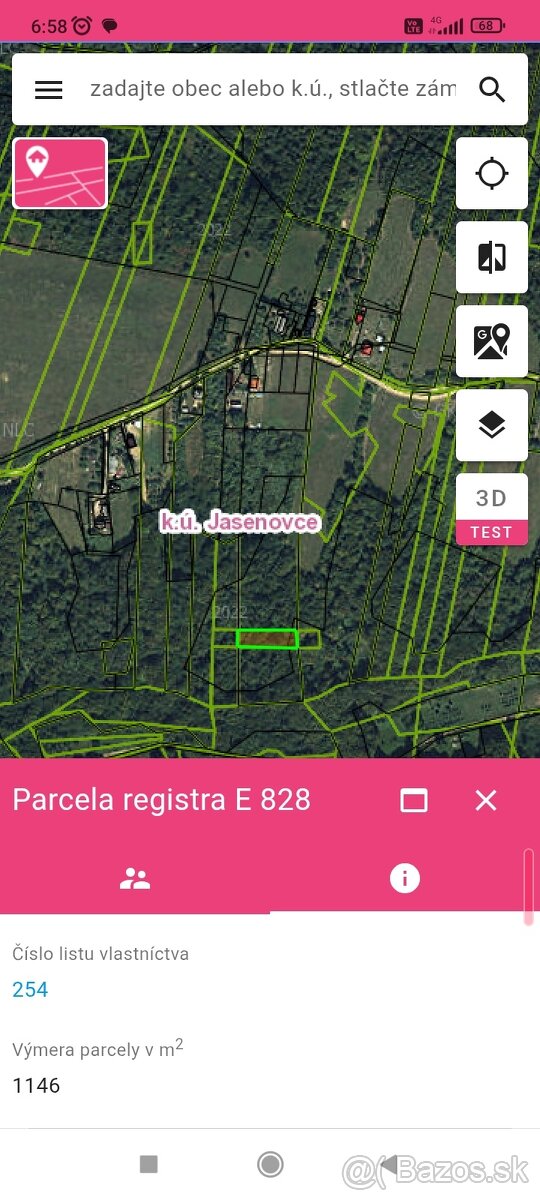 Rekreačný pozemok na predaj - 2