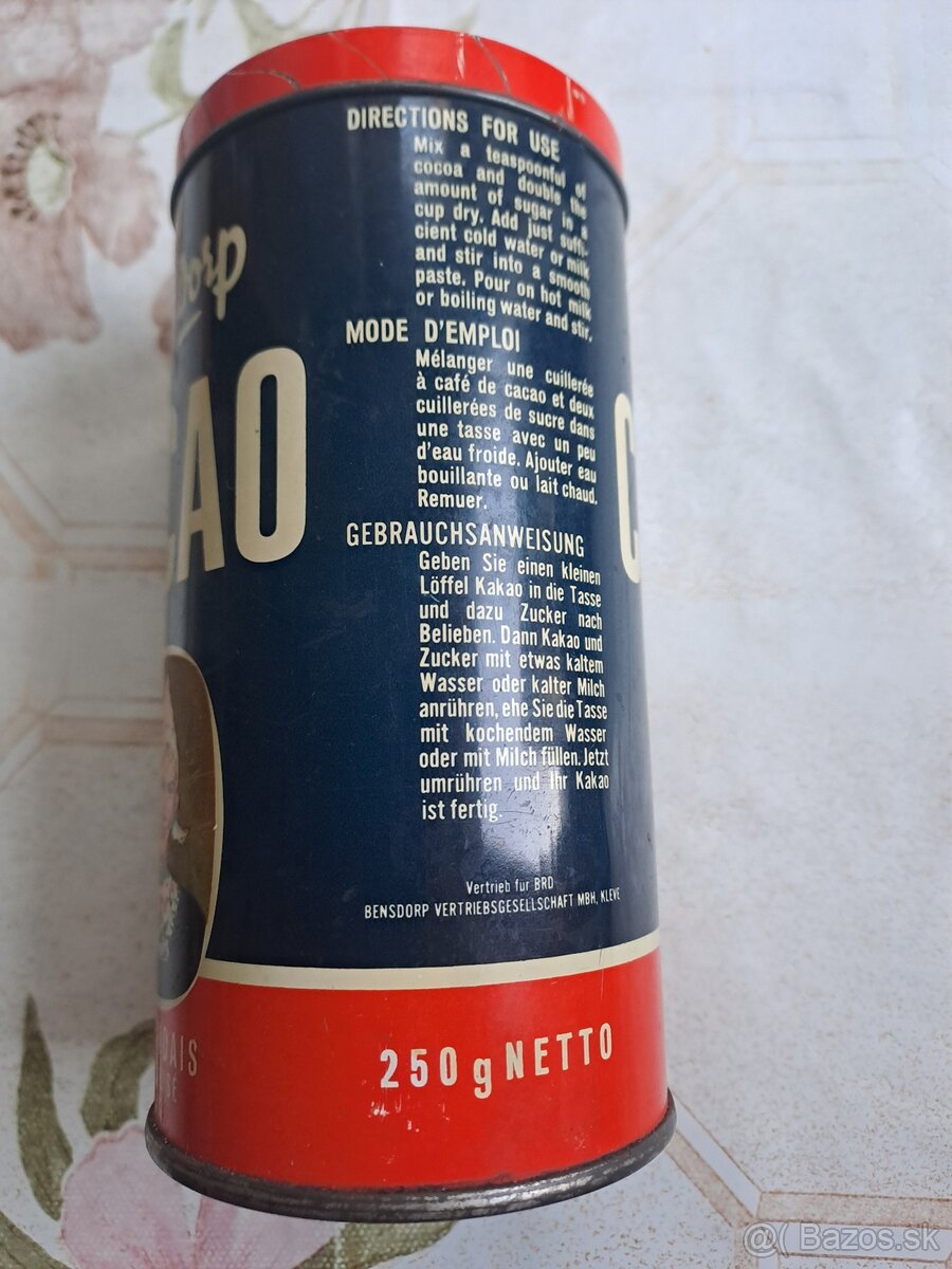 Plechovka kakao - 2