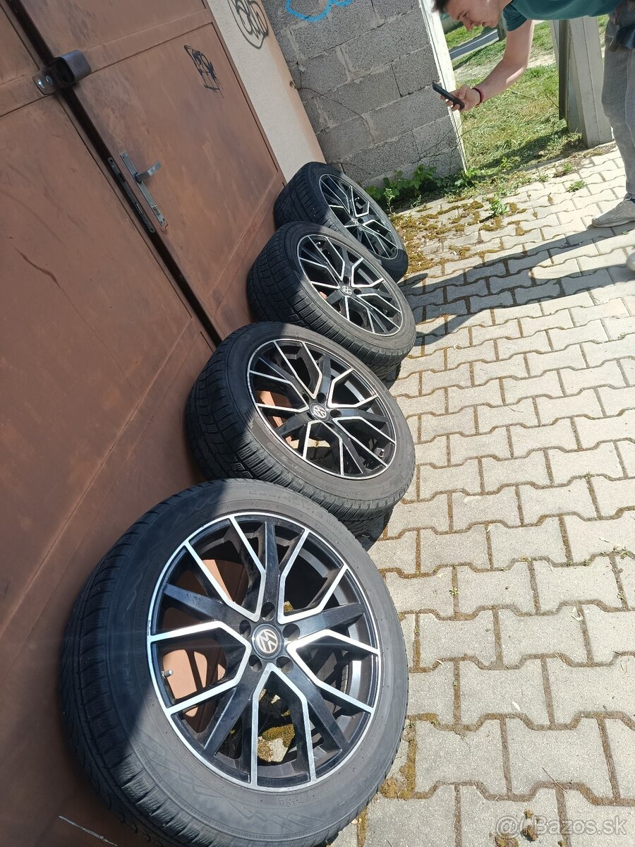 Zimné pneumatiky s diskami 255/45 r19 5x112 - - 2