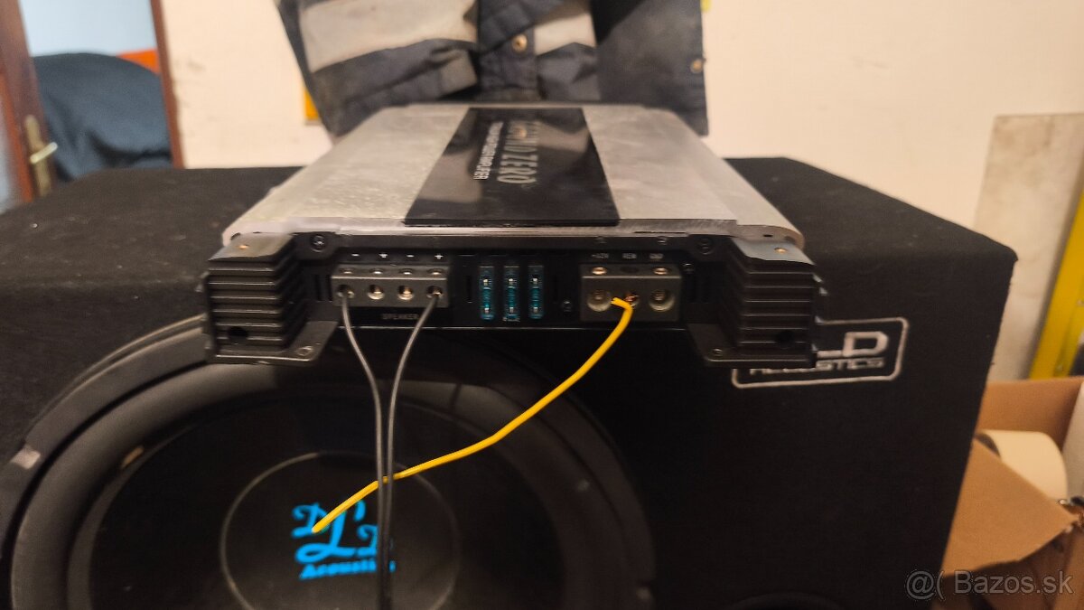 Predám Subwoofer a Zosilňovač - 2