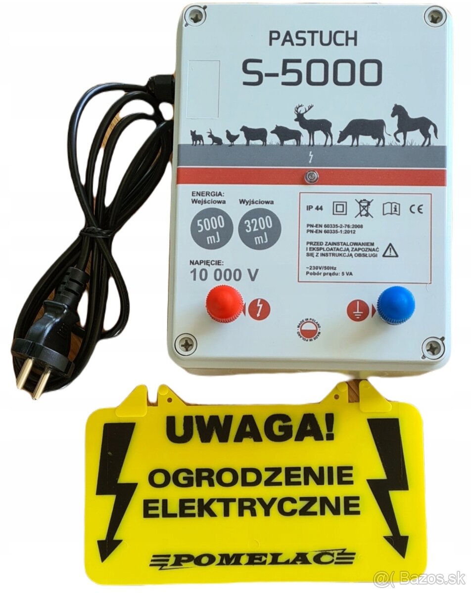 Elektrický ohradnik - zdroj - S 5000 - 2