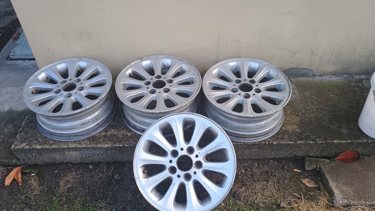 Predám hliníkové disky BMW 5x120 R16 - 2